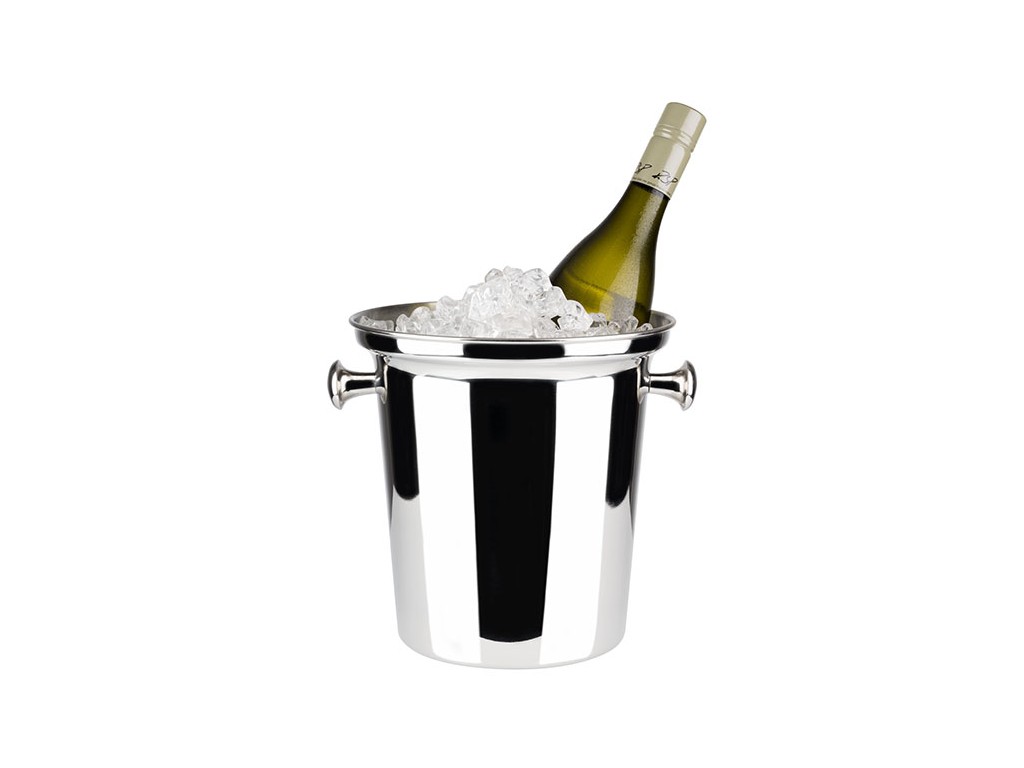 Wijn-/ champagnekoeler RVS